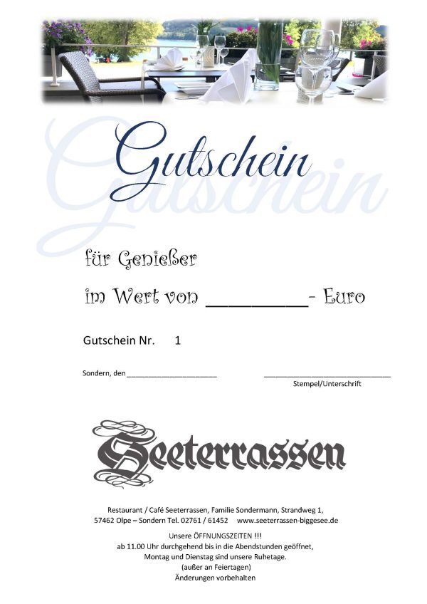 Gutschein